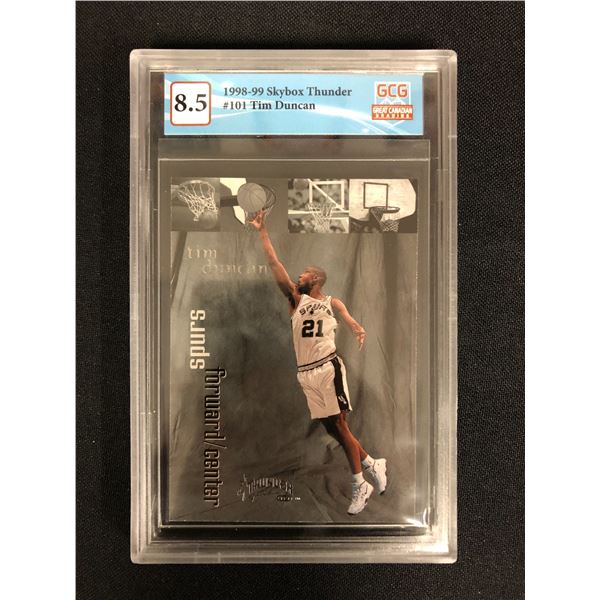 1998-99 SKYBOX THUNDER NO. 101 TIM DUNCAN (GCG 8.5)