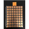 Image 1 : SHEET OF 1967  UNC HALF PENNIES