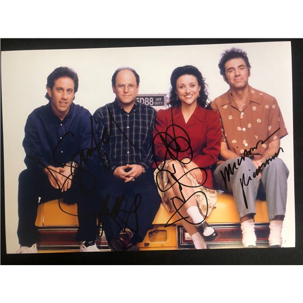 SEINFELD MULTI-SIGNED 8X10 PHOTO (RA COA)