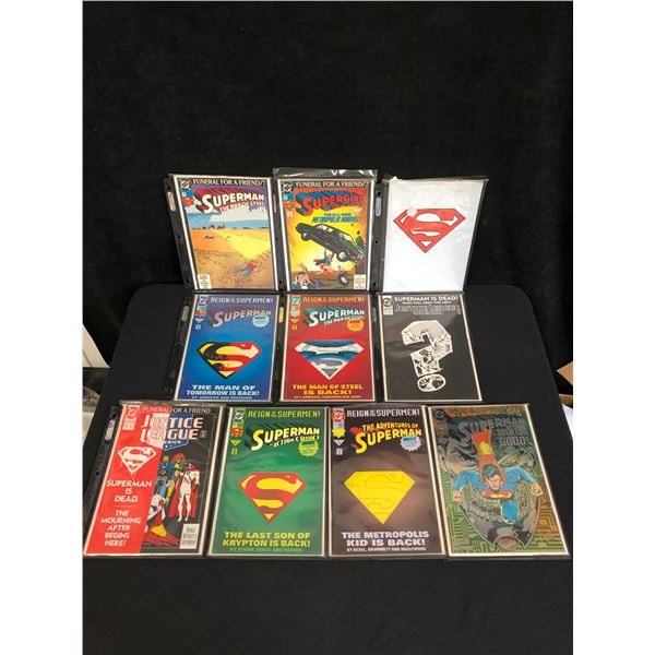 SUPERMAN COMIC BOOK LOT (DC COMICS)