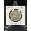 Image 1 : 1960 CANADIAN SILVER DOLLAR .800 SILVER