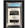 Image 2 : 2020 LEAF DRAFT D'ANDRE SWIFT 1/1 YELLOW PRINTING PLATE (GCG 9.5)