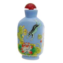 Chinese Peking Glass Snuff Bottle  (ANT-668)