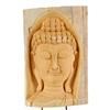 Image 2 : Hand Carved Teak Buddha Face (CLB-161)
