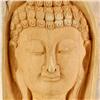 Image 3 : Hand Carved Teak Buddha Face (CLB-161)