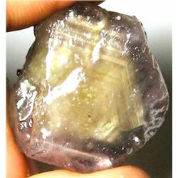 102.5ct. A Hard To Find Moonstone Effect.  Multi Color Purple/ Lemon/Pink Sapphire Rough (GEM-0723)