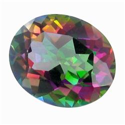 3.36ct. Top Grade Blazing Color Mystic Topaz RETAIL $450 (GEM-1142)