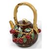 Image 1 : Cherry Ceramic Tea Pot