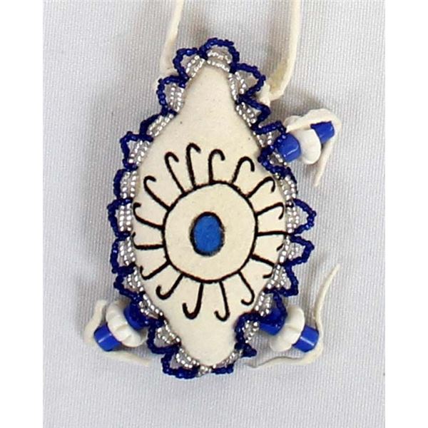 Navajo Beaded Leather Turtle