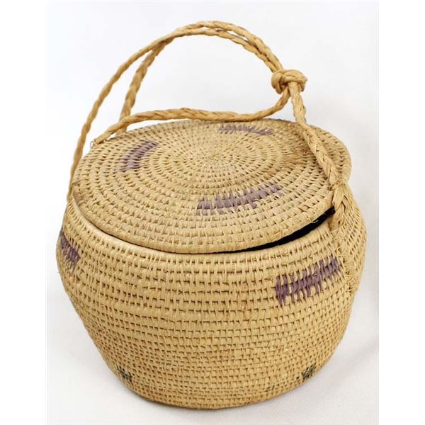 Caribbean Lidded Hanging Basket