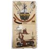 Image 2 : 2 Native American Sand Paintings 1 by Sloan