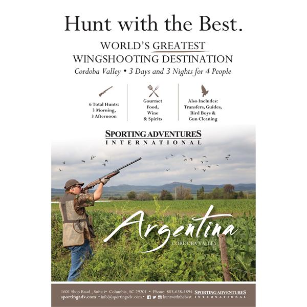 Dove Hunt for 4, Cordoba, Argentina
