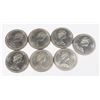 Image 2 : #47 LOT OF 7 CANADIAN  $1 DOLLAR COINS 2 1974
