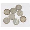 Image 1 : #87 LOT OF 8CANADIAN DIMES 1943 1960'S 1967