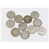 Image 1 : #88 LOT OF 11CANADIAN DIMES 1960'S MIXED SILVER