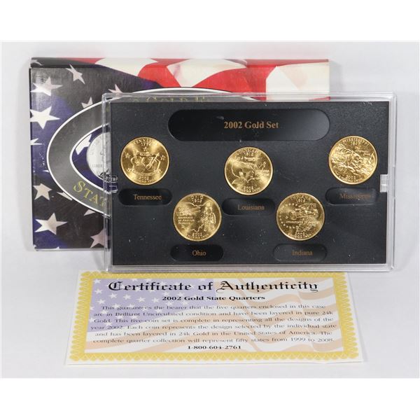 #103  AMERICAN USA 2002 GOLD EDITION STATE