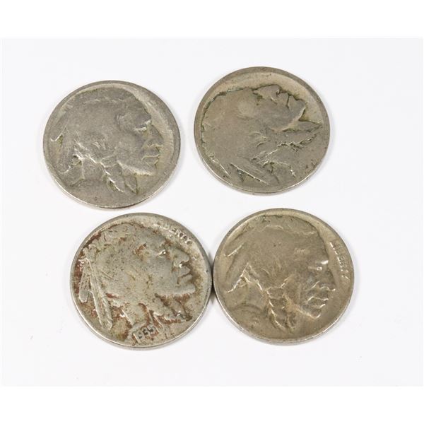 #112  AMERICAN 1925 1935 BUFFALO NICKEL LOT