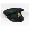 Image 1 : #161 CANADIAN ARMY MILITARY PEAKED CAP AND