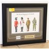 Image 1 : #164 FRAMED ROYAL REGIMENT OF CANADA 1862-2012