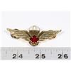 #208  CANADIAN INSIGNIA PARATROOPER WING BADGE