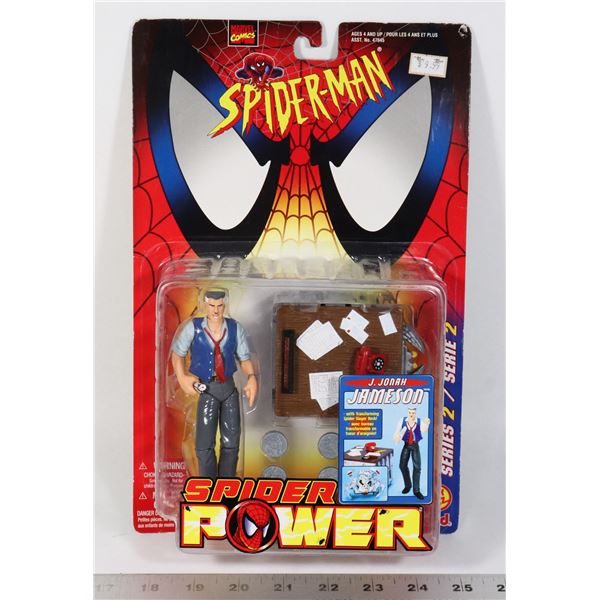 #345 SPIDER-MAN ACTION FIGURE SEALED J JONAH