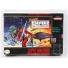 Image 1 : #472 SUPER NINTENDO SNES EMPIRE STRIKES BACK CIB