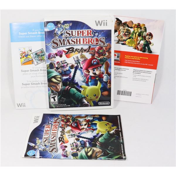 #481 NINTENDO WII GAME SUPER SMASH BROS.