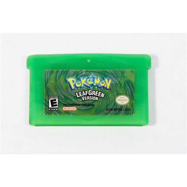493 POKEMON LEAF GREEN GAMEBOY ADVANCE GAME 493 POKEMON LEAF GREEN GAMEBOY ADVANCE GAME