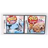 Image 1 : #518 NINTENDO DS GAME LOT OF 2 PETZ DOLPHINZ