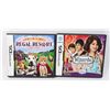 Image 1 : #519 NINTENDO DS GAME LOT OF 2 WIZARDS REGAL