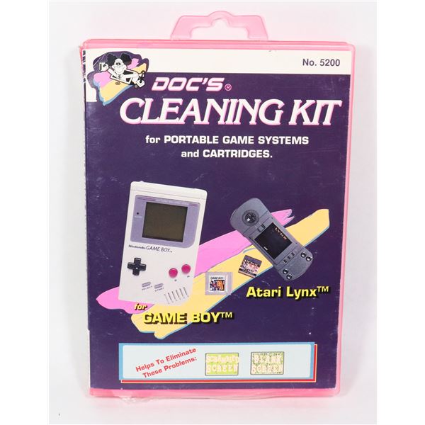 #535 NINTENDO GAME BOY CLEANING KIT DOC'S