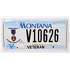 Image 1 : #607 MONTANA VETERAN PURPLE HEART V10626