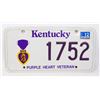 Image 1 : #608 KENTUCKY PURPLE HEART VETERAN 2012 1752