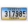 Image 1 : #639 PANAMA 1999 317985 LICENSE PLATE