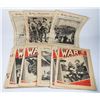 Image 1 : #664 LOT OF 10 WWII WAR ILLUSTRATED WAR TIME