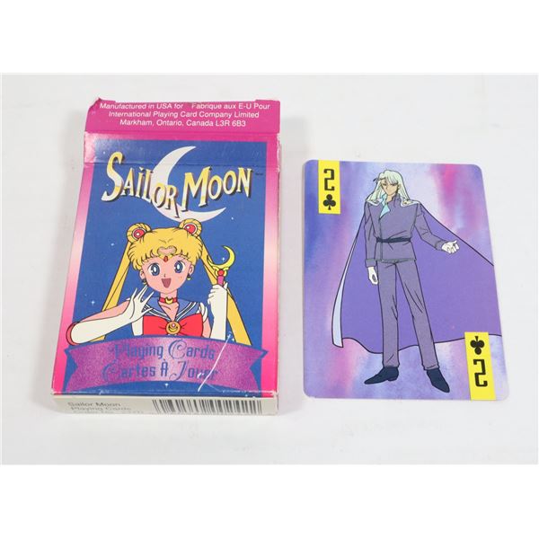 #744 SAILOR MOON PLAYING CARDS IN BOX TOEI 1995