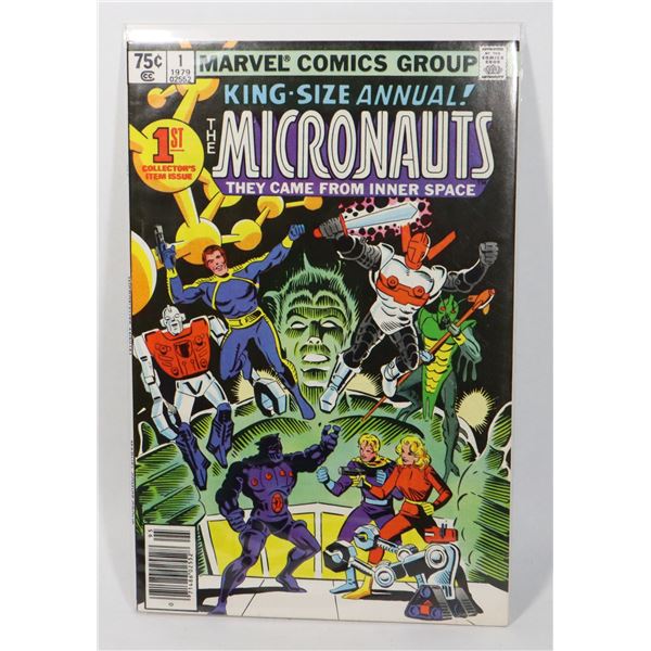 #781 MARVEL COMICS KING SIZE ANNUAL MICRONAUTS