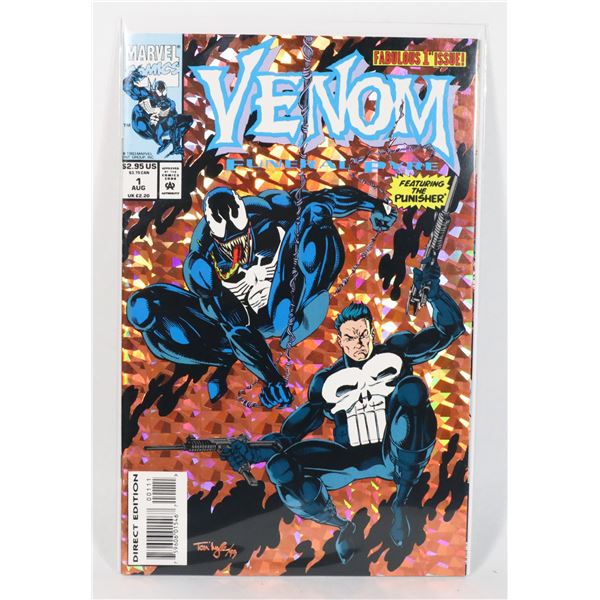 #944 MARVEL COMICS  VENOM FUNERAL PYRE #1 1993