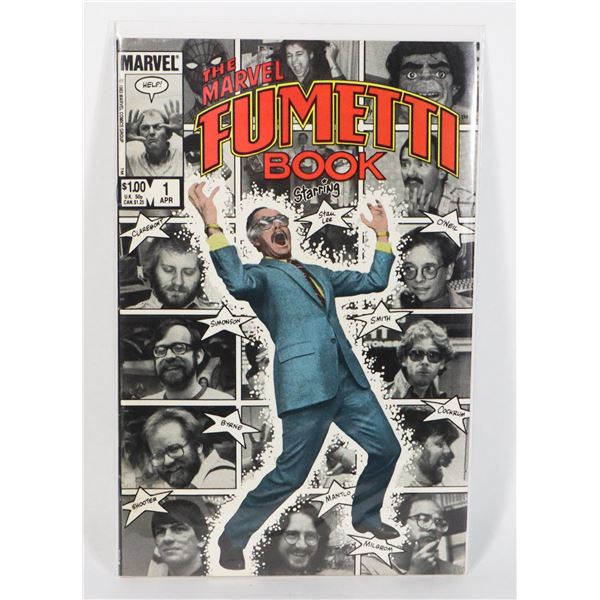 #1101 MARVEL COMICS THE MARVEL FUMETTI BOOK #1