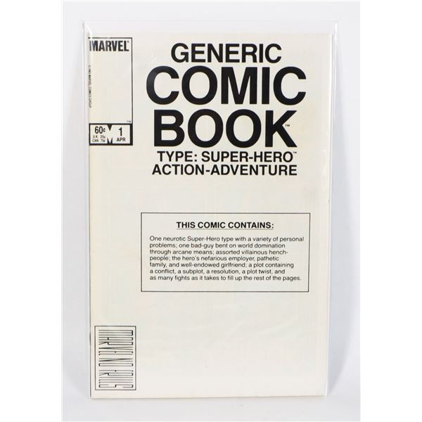 #1131 MARVEL COMICS GENERIC COMIC BOOK #1 APRIL