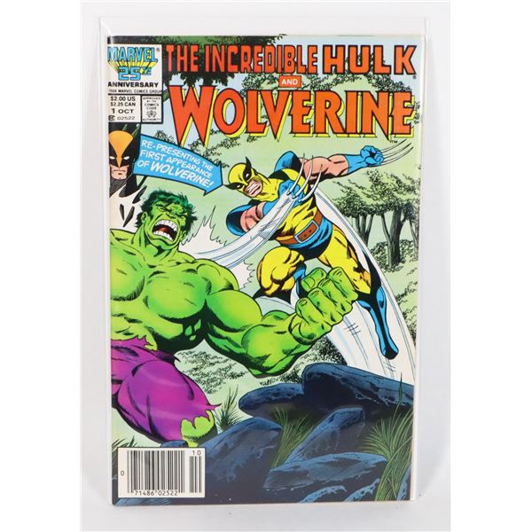 #1134 MARVEL COMICS THE INCREDIBLE HULK AND