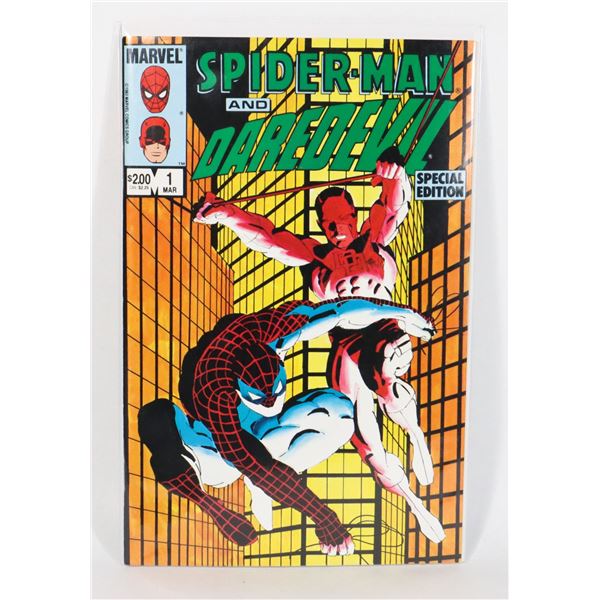 #1137 MARVEL COMICS SPIDERMAN AND DAREDEVIL #1