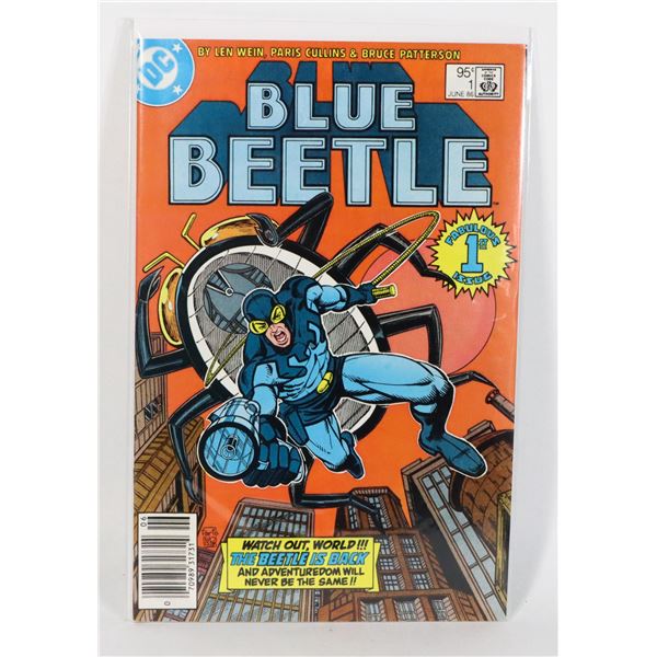 #1144 DC DETECTIVE COMICS  BLUE BEETLE #1 1986