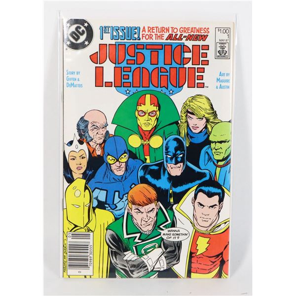 #1148 DC DETECTIVE COMICS JUSTICE LEAGUE #1 1987