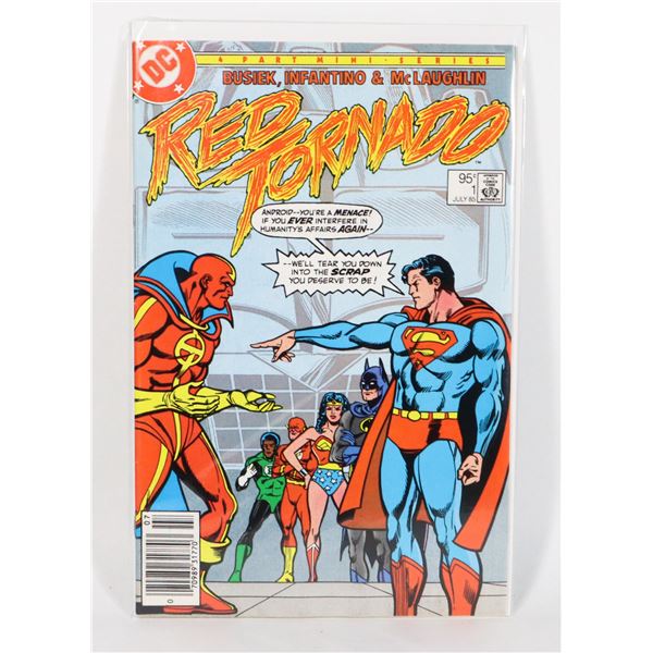 #1150 DC DETECTIVE COMICS RED TORNADO 1 OF 4 1985