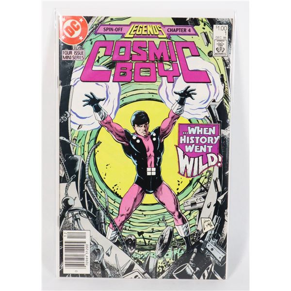 #1151 DC DETECTIVE COMICS COSMIC BOY 1 OF 4 1986