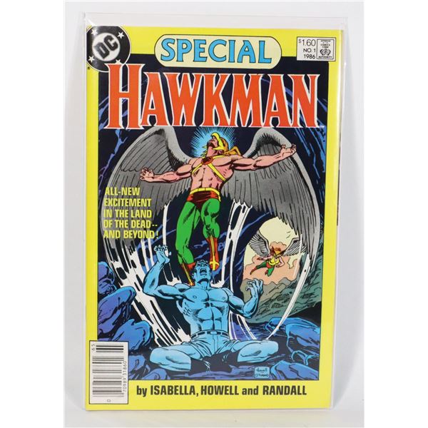 #1157 DC DETECTIVE COMICS SPECIAL HAWKMAN #1 1986