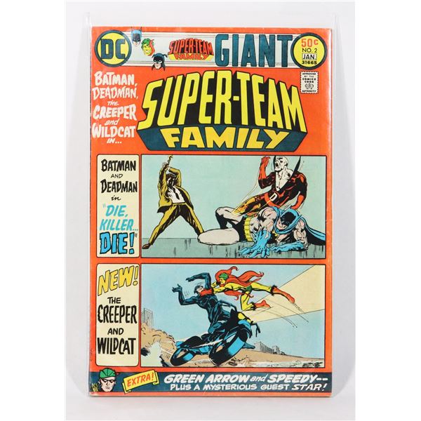 #1255  DC DETECTIVE COMICS SUPER TEAM FAMILY