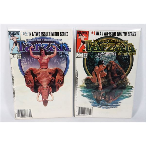 #1279 LOT OF 2 MARVEL COMICS TARZAN OF THE APES