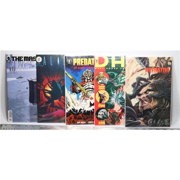 LOT OF 5 DARK HORSE COMICS